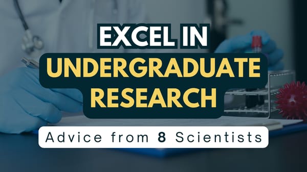 Experts Discuss 9 CRUCIAL Questions to Succeed in Undergraduate Research