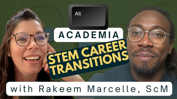 Navigating STEM Careers: From Academia to Industry with Rakeem Marcelle
